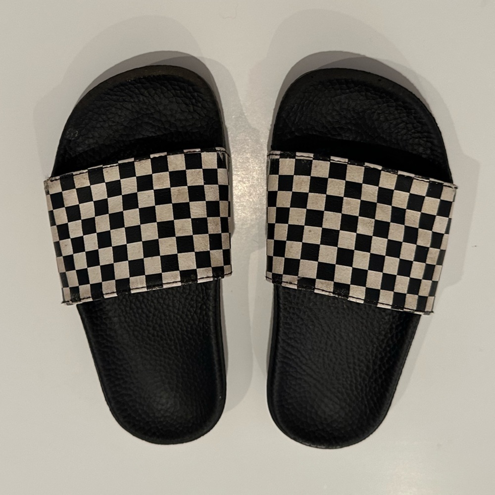 Kids Vans slides Size 1